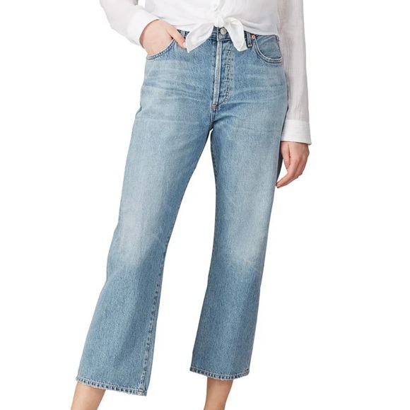 Citizens Of Humanity Denim - Citizens of Humanity Emery High Rise Relaxed Crop, 27, NWT